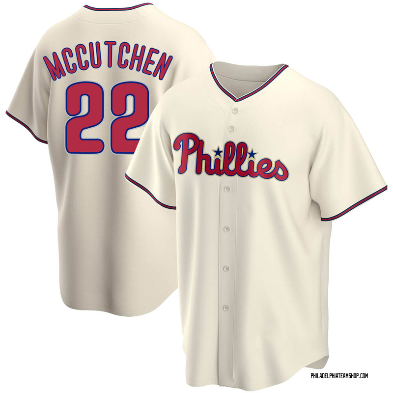 Andrew McCutchen Men's Philadelphia Phillies Alternate Jersey - Cream Replica