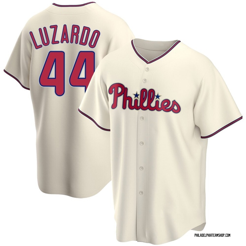 Jesus Luzardo Men's Philadelphia Phillies Alternate Jersey - Cream Replica