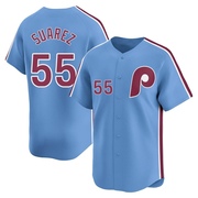 Ranger Suarez Men's Philadelphia Phillies Alternate Jersey - Light Blue Limited