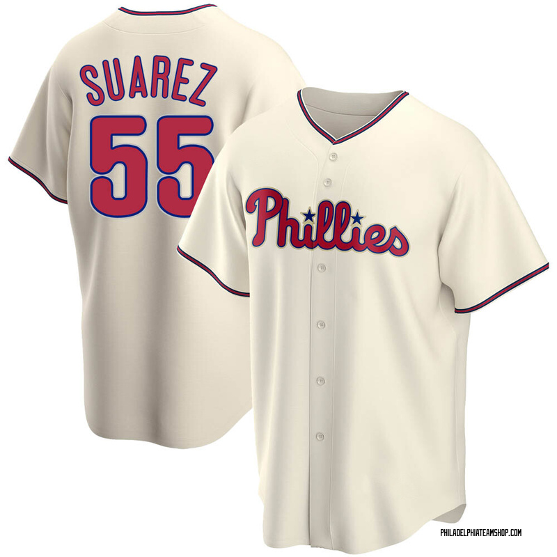 Ranger Suarez Youth Philadelphia Phillies Alternate Jersey - Cream Replica