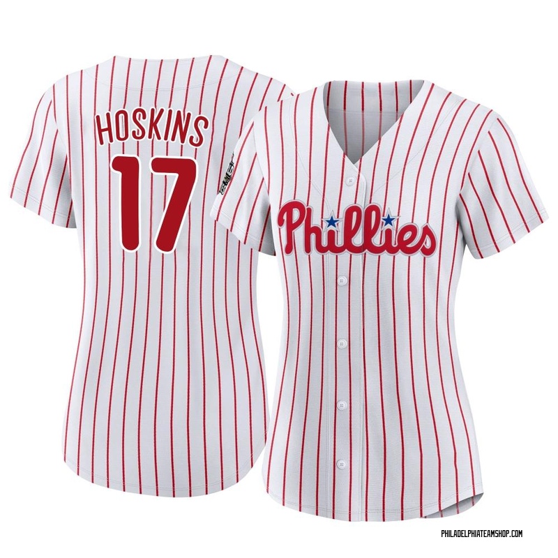 rhys hoskins world series jersey