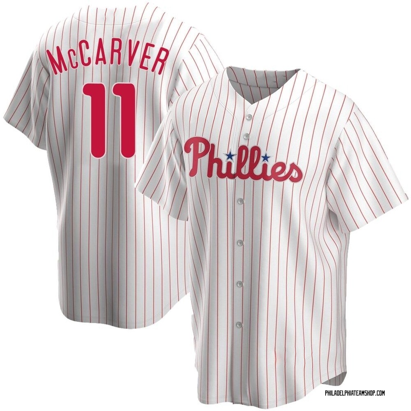 Tim McCarver Youth Philadelphia Phillies Home Jersey - White Replica